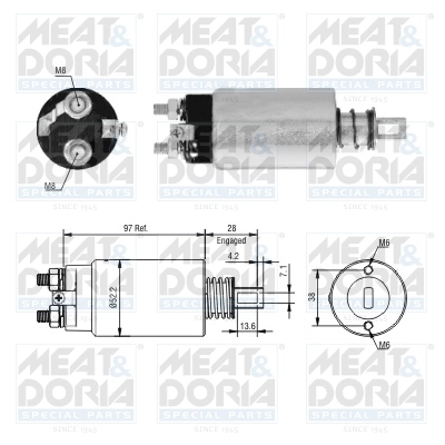 Solenoid Switch, starter